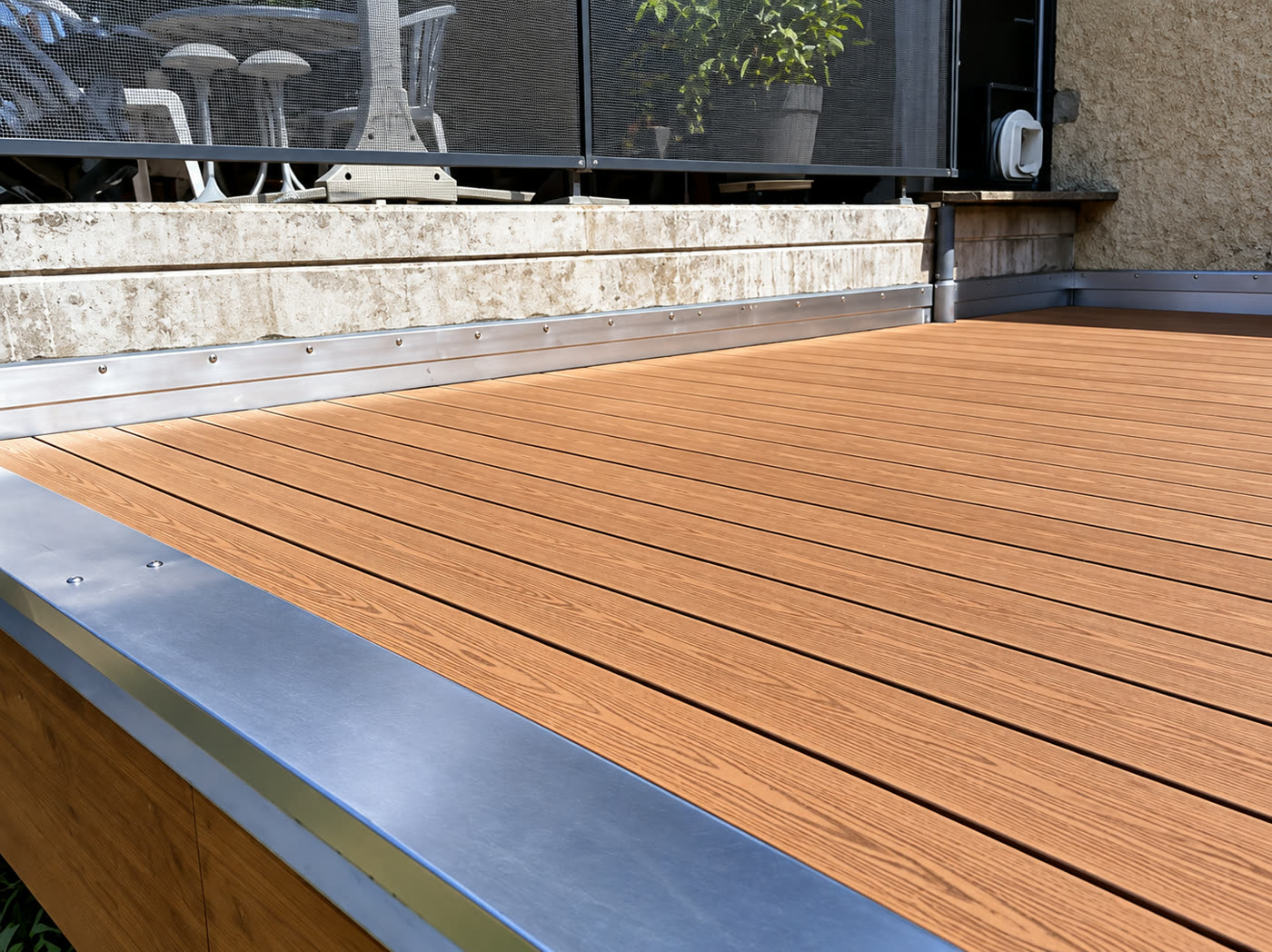 Terrasse en lames